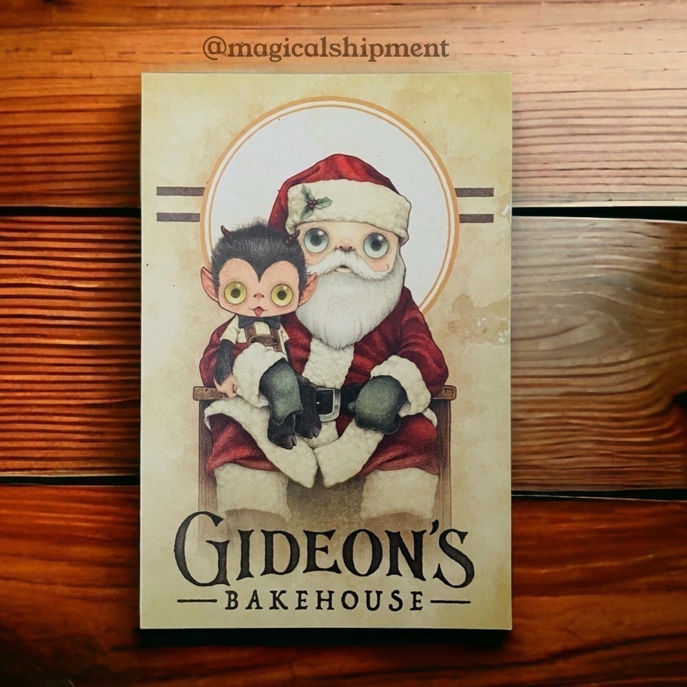 Disney Springs - Gideon’s Bakehouse - December 2023 Menu Card